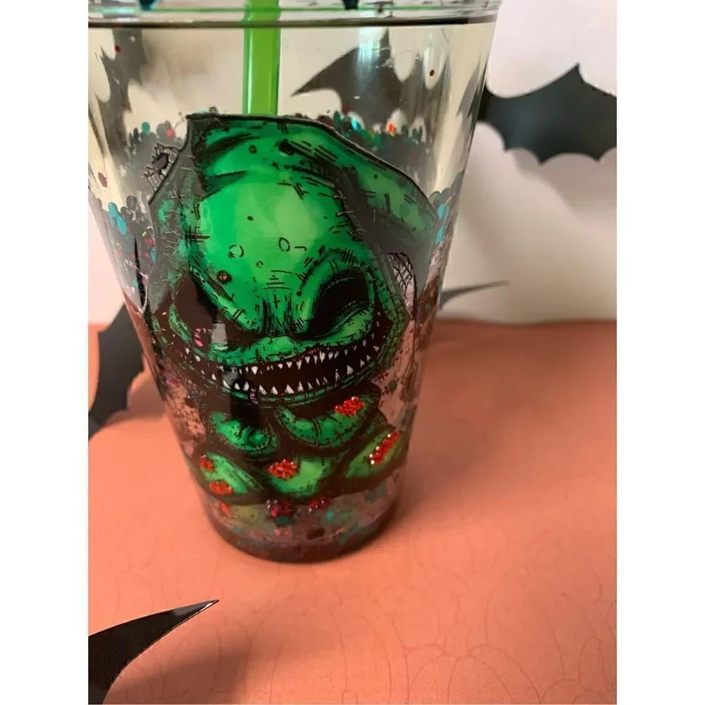 Handmade Oogie Boogie Snow Globe Tumbler